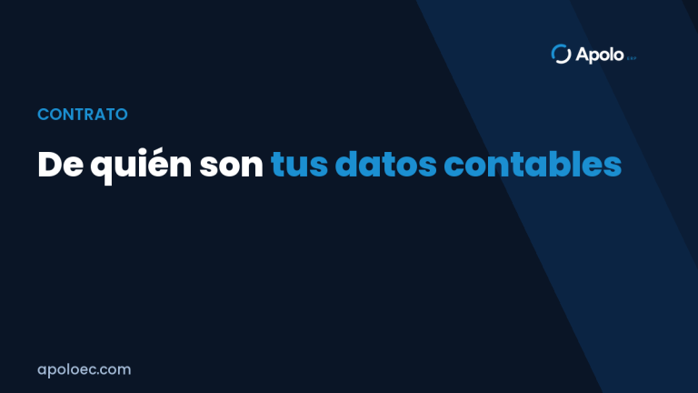 De quién son los datos de tu sistema contable en la nube